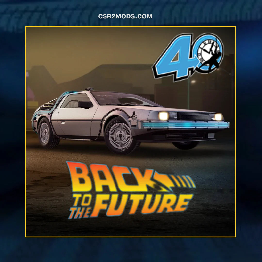 CSR2 Back to the Future 40th Year Anniversary Special Event