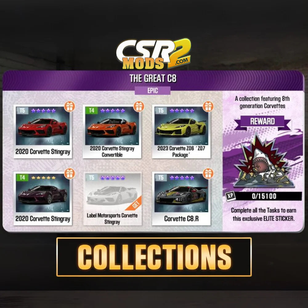 The Great C8 CSR2 Collection