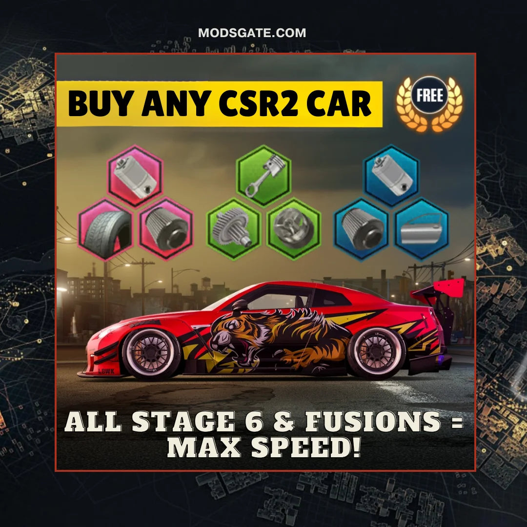 Buy Any CSR2 Car