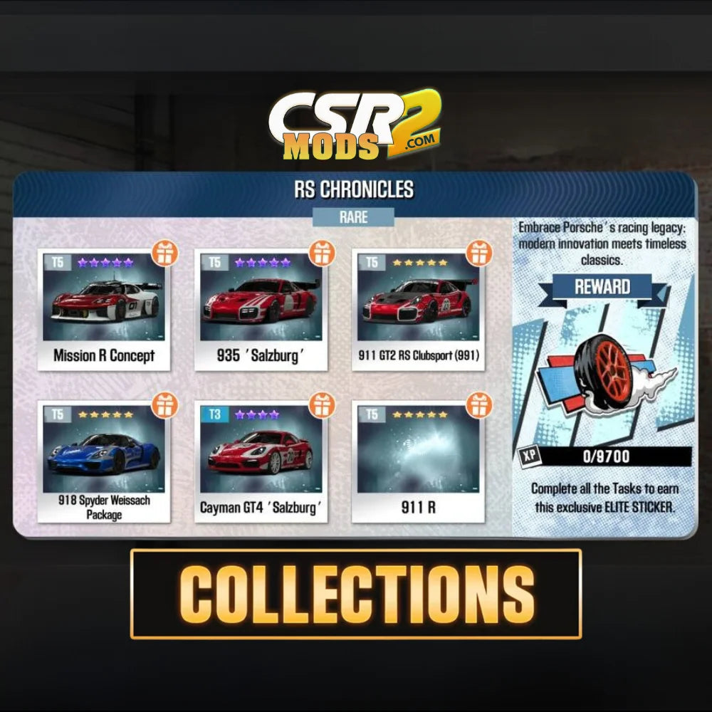 RS Chronicles CSR2 Collection