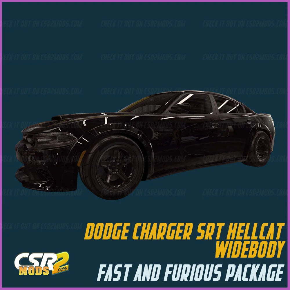 CSR 2 Charger SRT Hellcat Widebody Purple Star’s