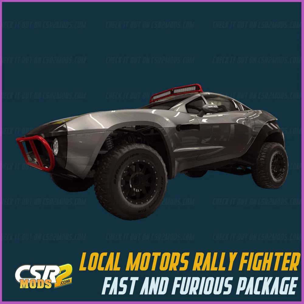 CSR 2 Rally Fighter Purple Star’s