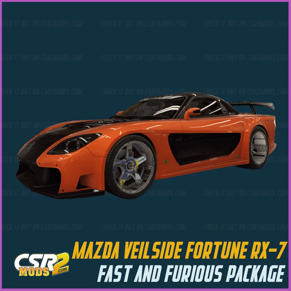 CSR 2 Veilside Fortune RX-7 Purple Star’s