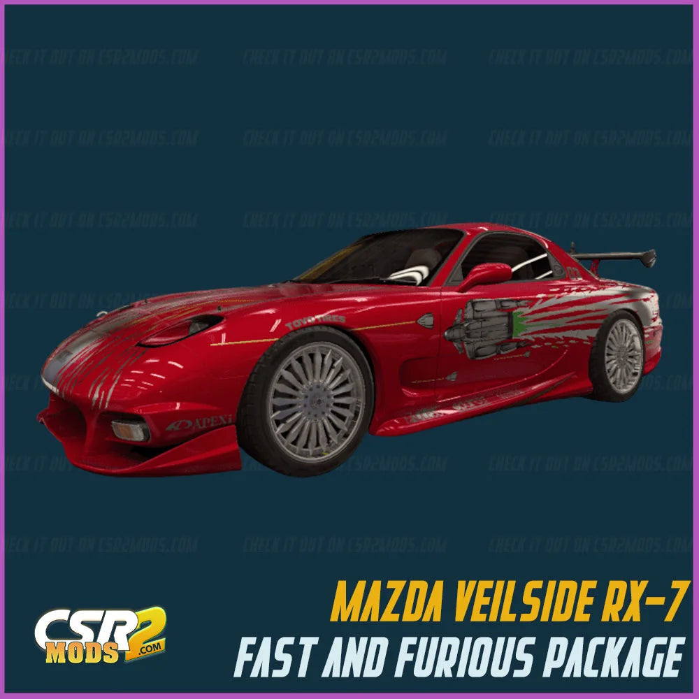 CSR 2 Veilside RX-7 Purple Star’s