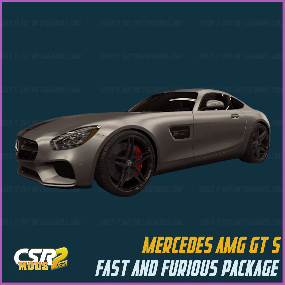 CSR 2 AMG GT S Purple Star’s