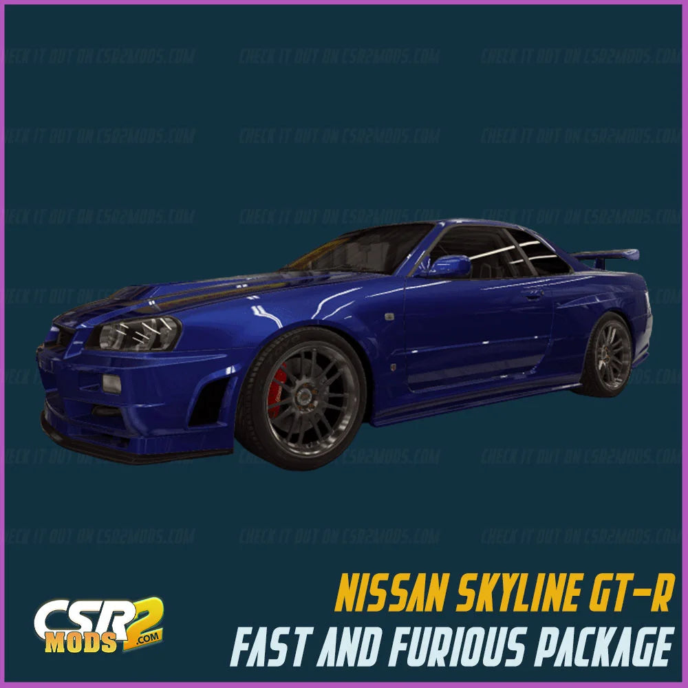 CSR 2 Skyline GTR (R33) Purple Star’s