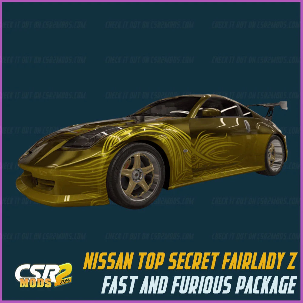 CSR 2 Top Secret Fairlady Z (Z33) Purple Star’s