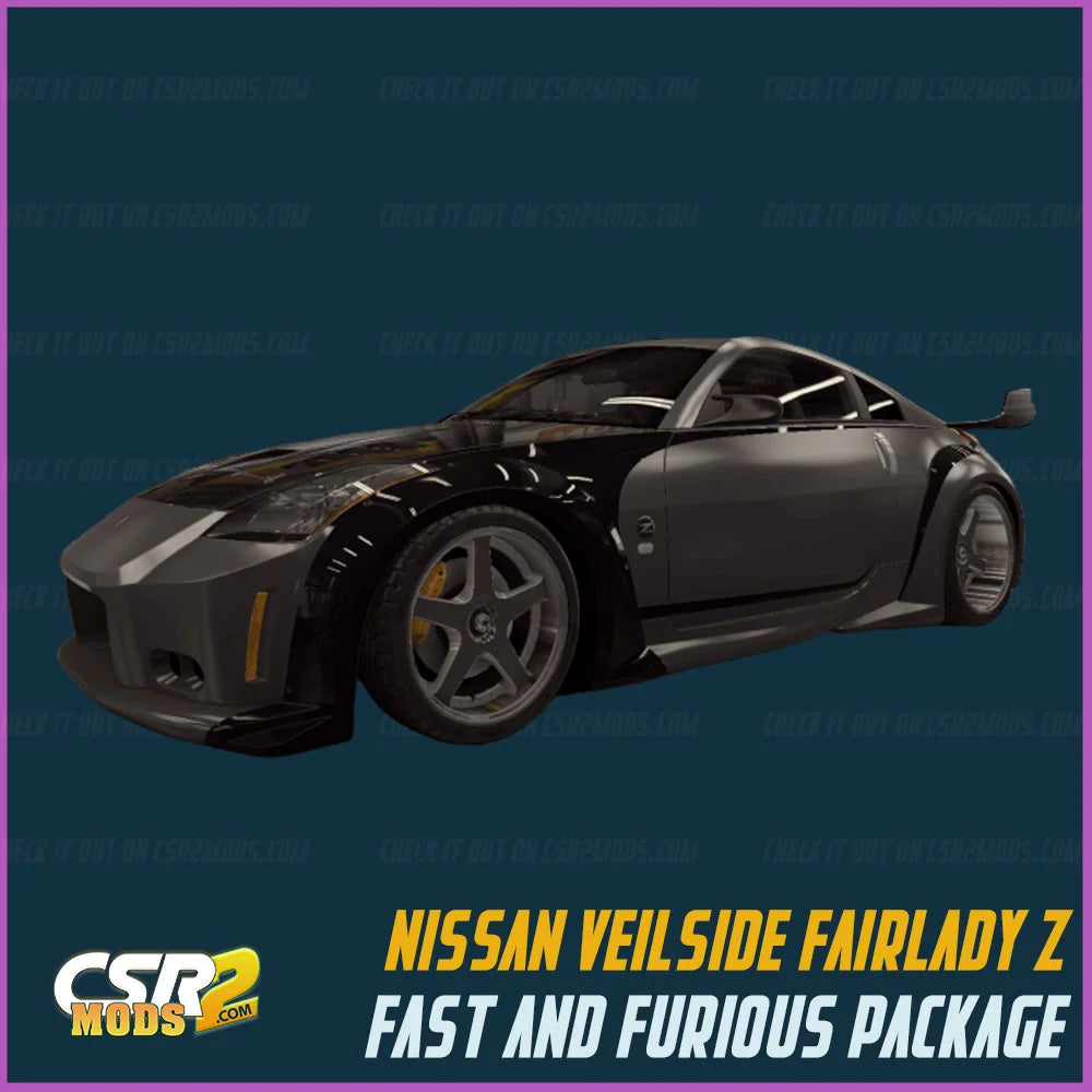 CSR 2 Veilside Fairlady Z (Z33) Purple Star’s