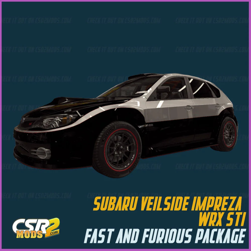 CSR 2 Veilside IMPREZA WRX STI Purple Star’s