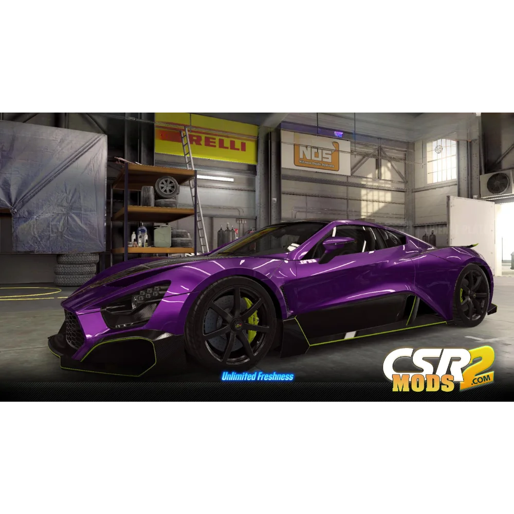 CSR2 Zenvo TSR-GT Purple Star’s