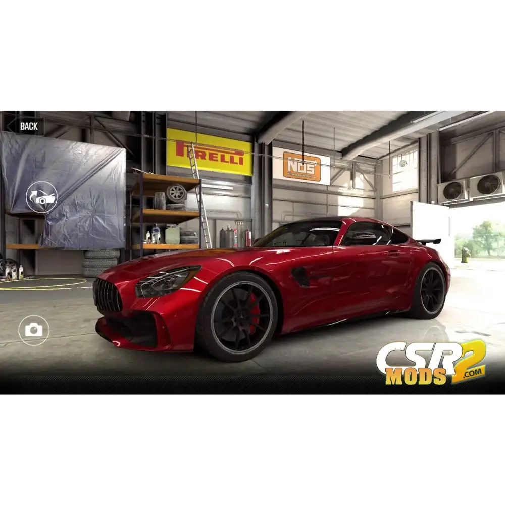 CSR2 AMG GT R GOLD STAR’S - CSR RACING 2 MODS