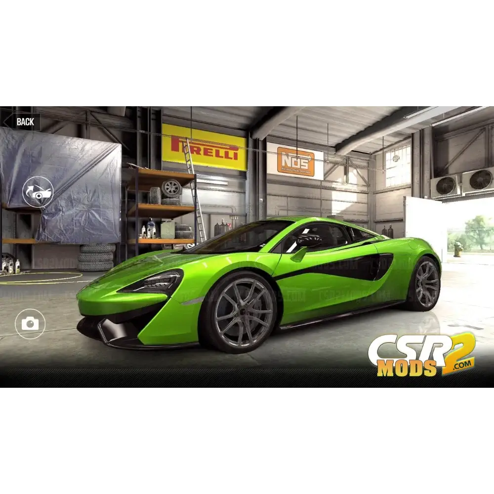 CSR2 570S GOLD STAR’S - CSR RACING 2 MODS