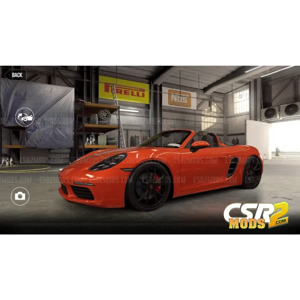 CSR2 718 BOXSTER S GOLD STAR’S - CSR RACING 2 MODS