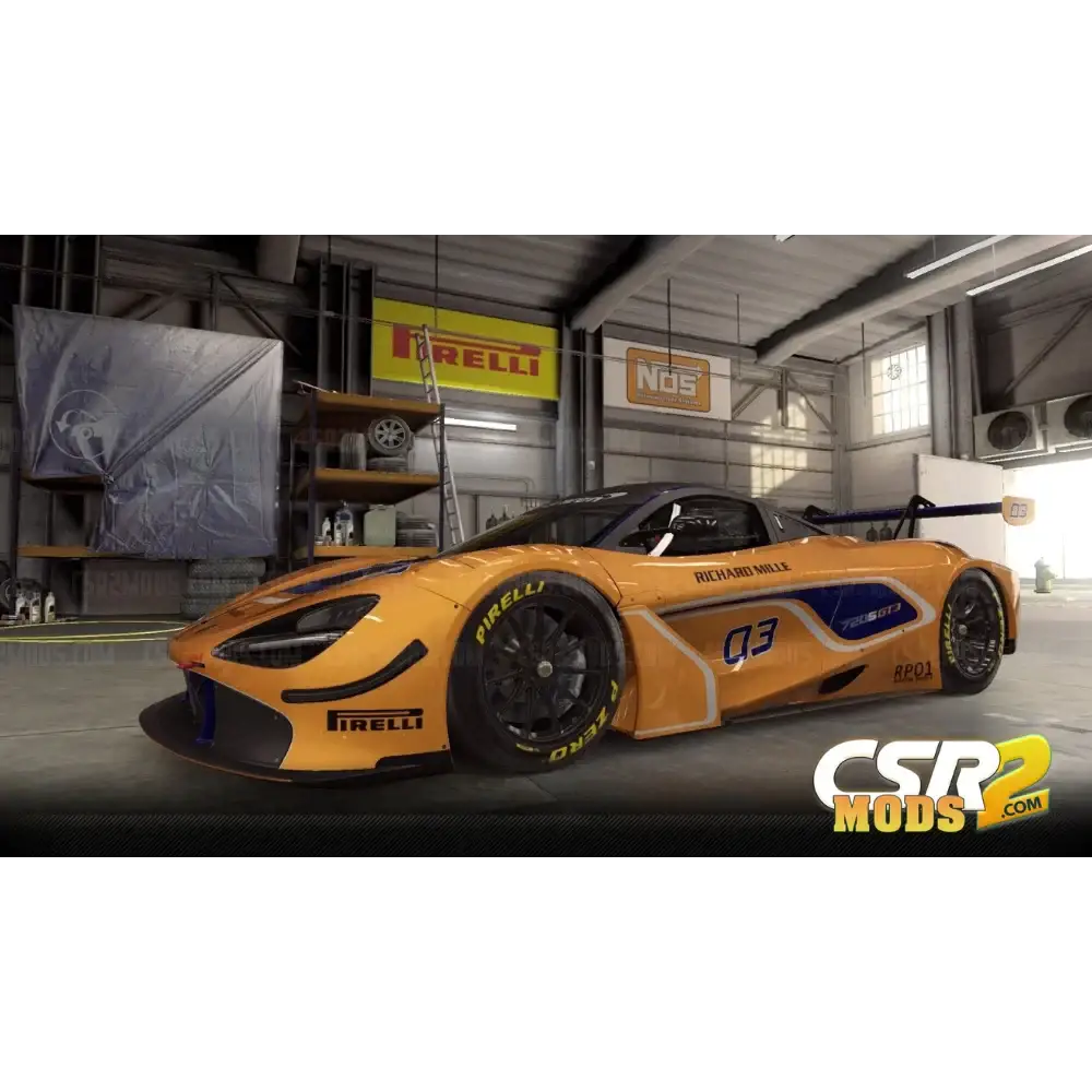 CSR2 720S GT3 PURPLE STAR’S - CSR RACING 2 MODS