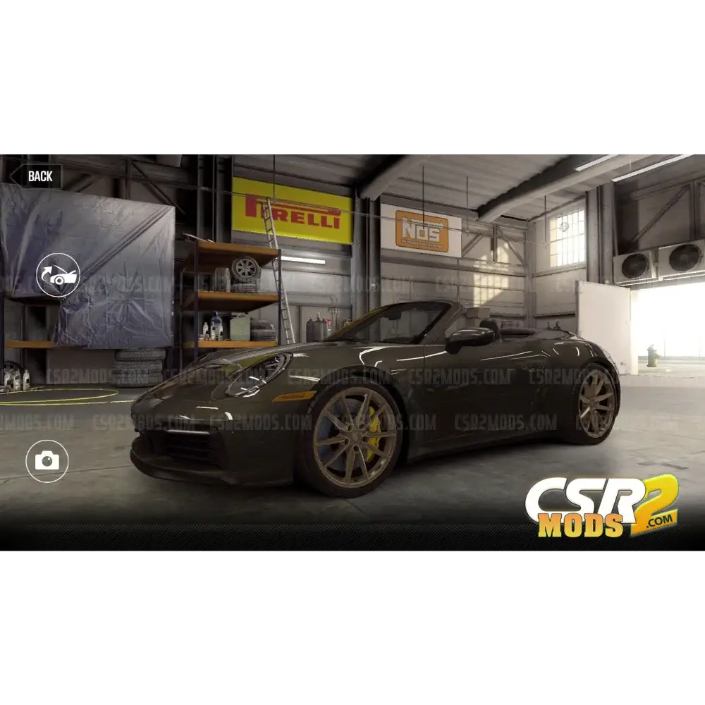 CSR2 911 CARRERA 4S CABRIOLET GOLD STAR’S - CSR RACING 2