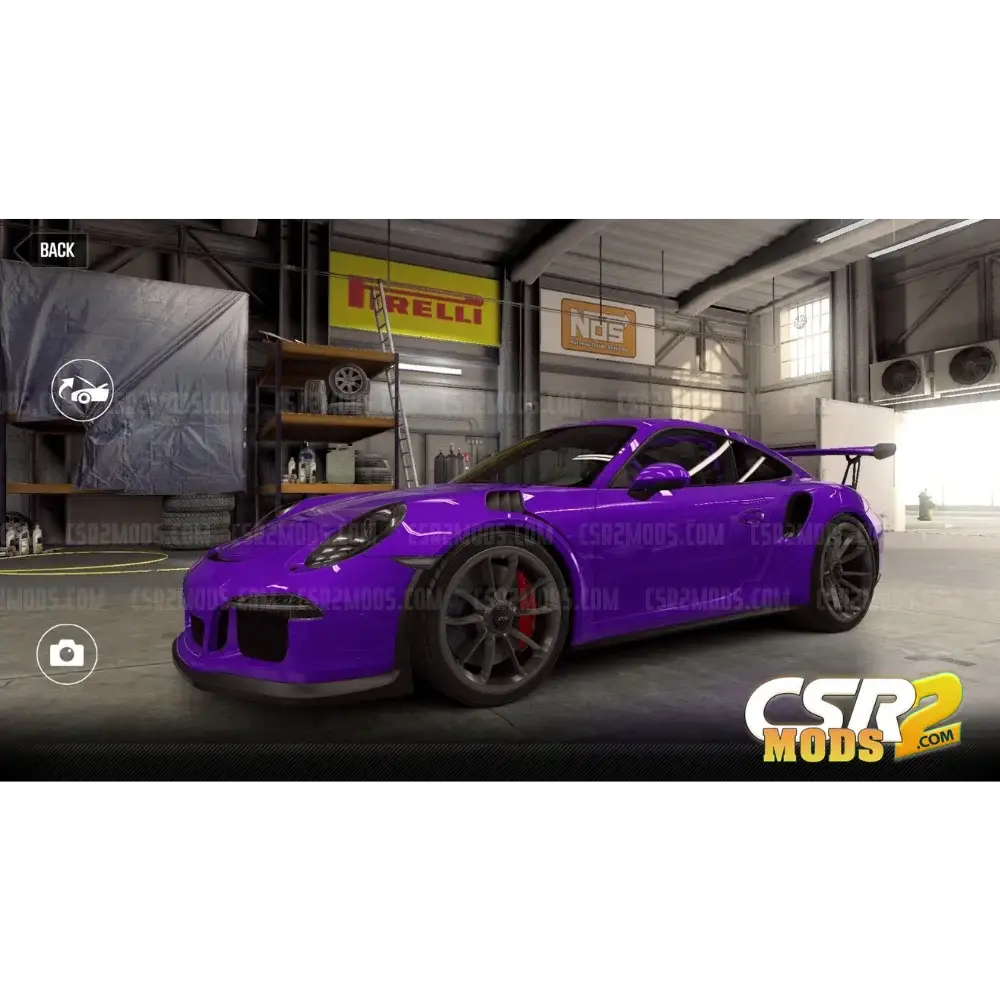 CSR2 911 GT3 RS GOLD STAR’S - CSR RACING 2 MODS