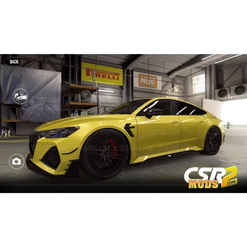 CSR2 ABT RS7-R GOLD STAR’S - CSR RACING 2 MODS