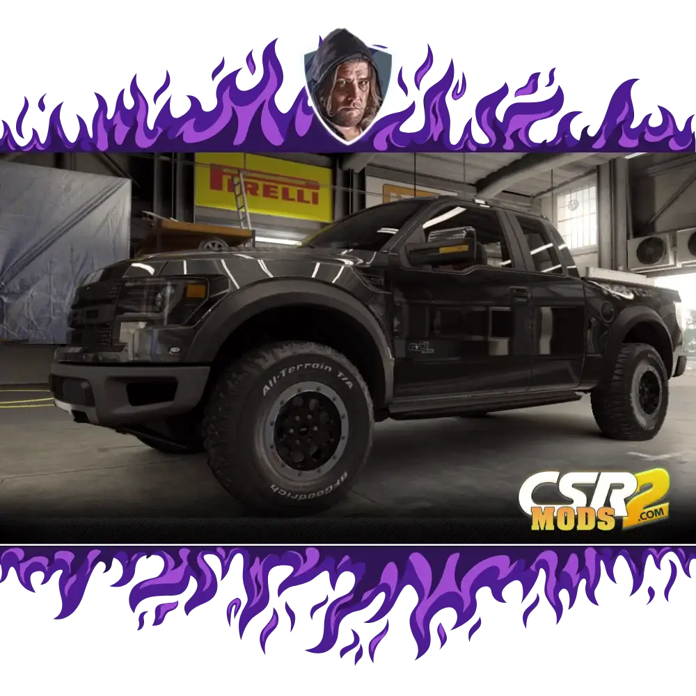 CSR2 ALTAY’S F-150 SVT RAPTOR PURPLE STAR’S - CSR