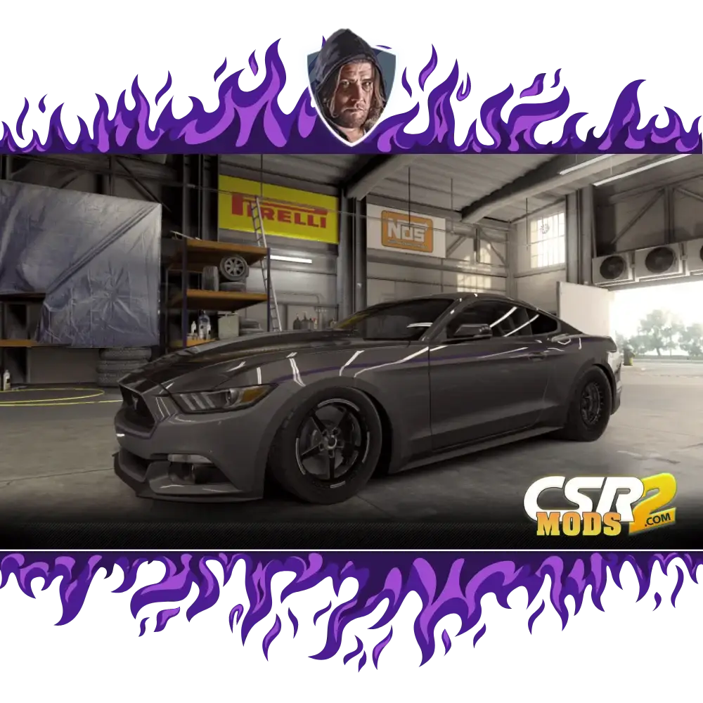 CSR2 ALTAY’S MUSTANG GT PREMIUM PURPLE STAR’S - CSR