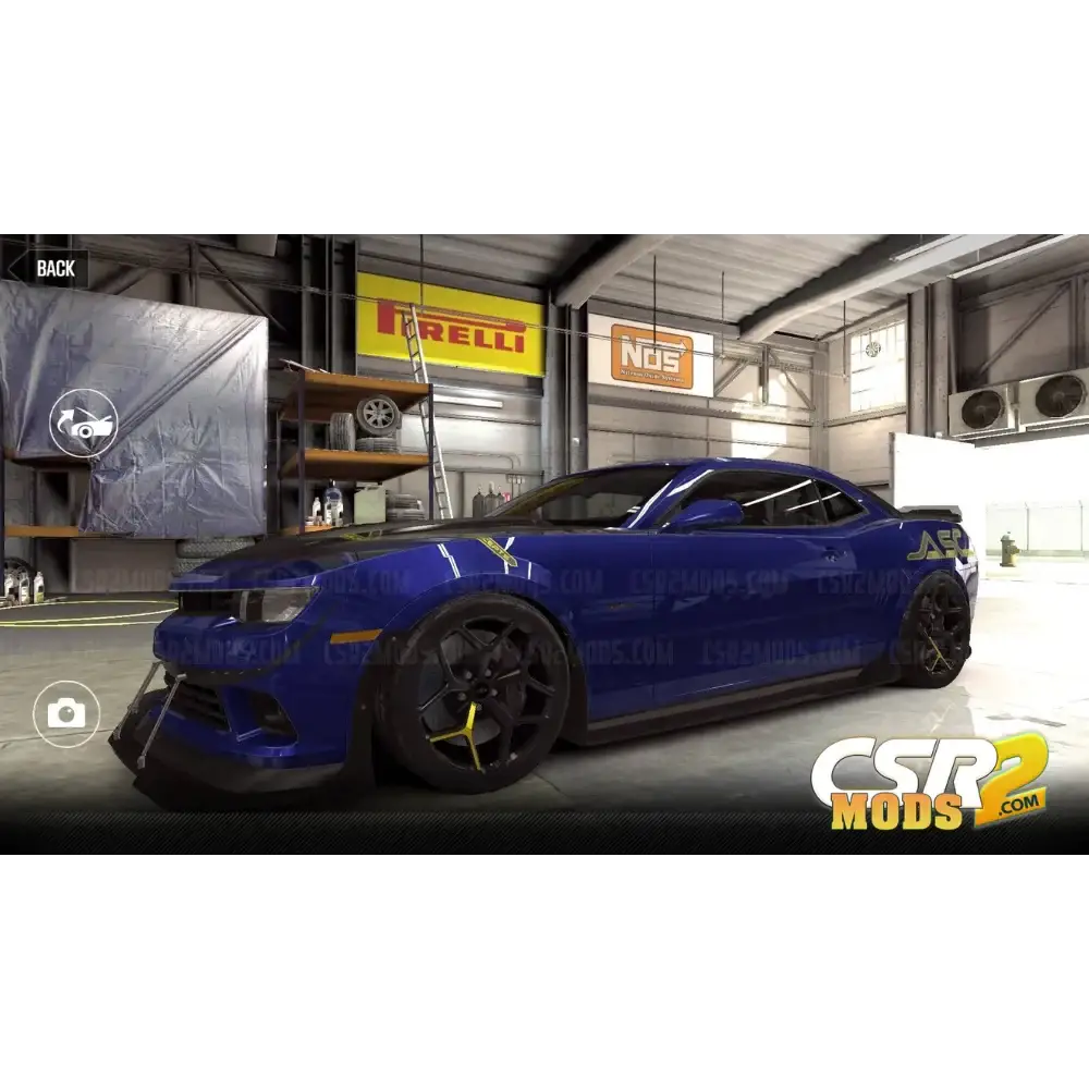 CSR2 ASC CAMARO Z28 GOLD STAR’S - CSR RACING 2 MODS