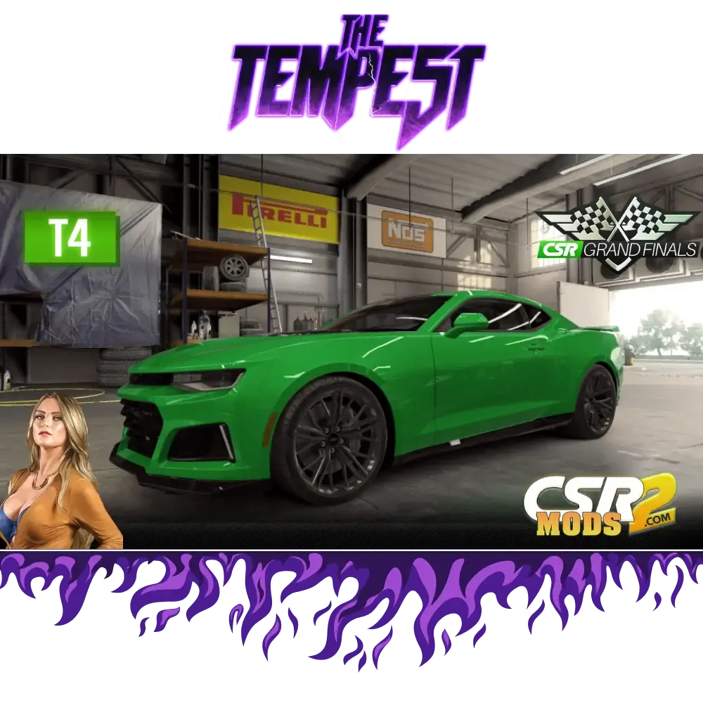 CSR2 ASHLEIGH’S CAMAMRO ZL1 PURPLE STAR’S - CSR RACING