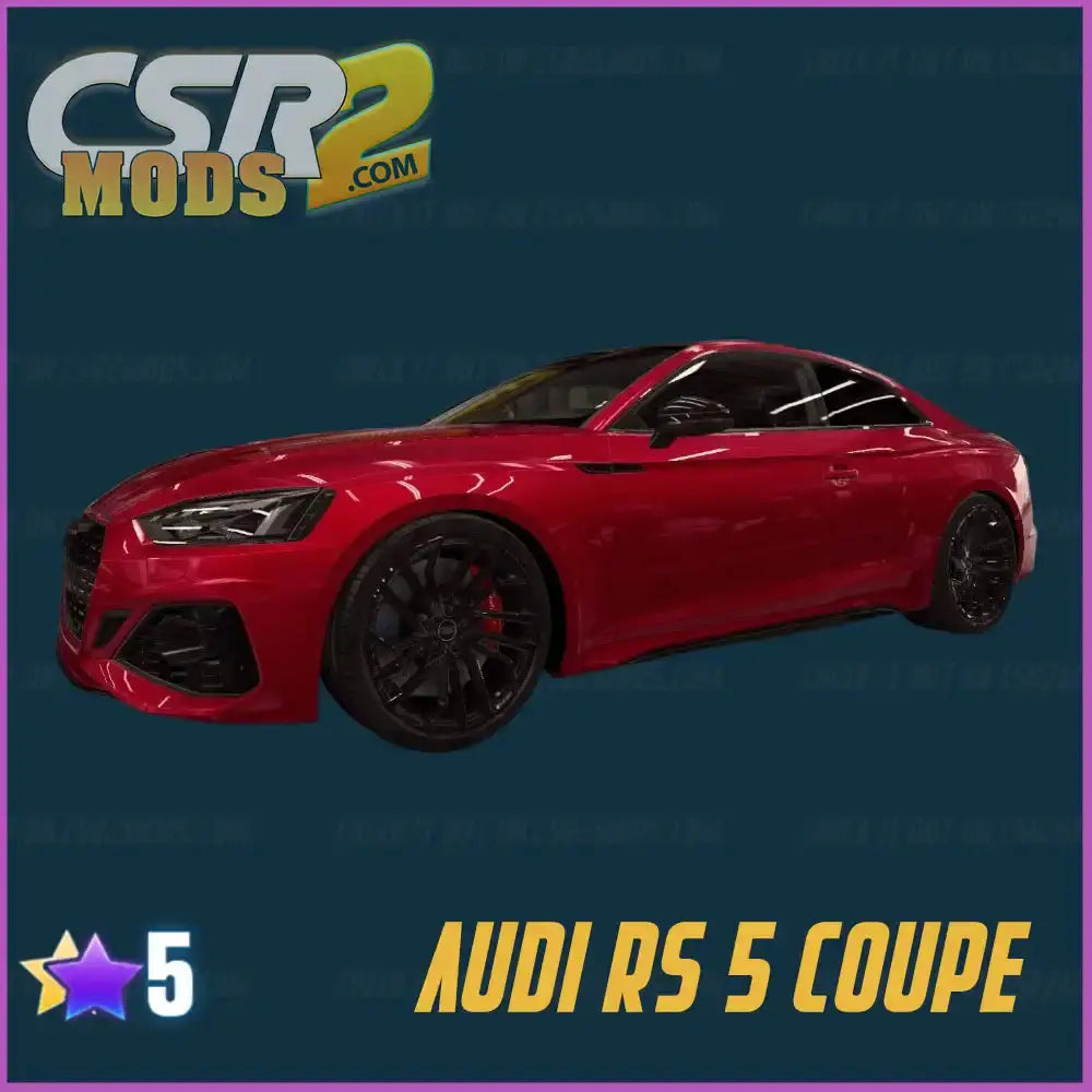 CSR2 AUDI RS 5 COUPE 2020 - CSR RACING 2 MODS