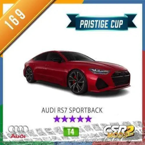 CSR2 AUDI RS7 SPORTBACK - CSR RACING 2 MODS