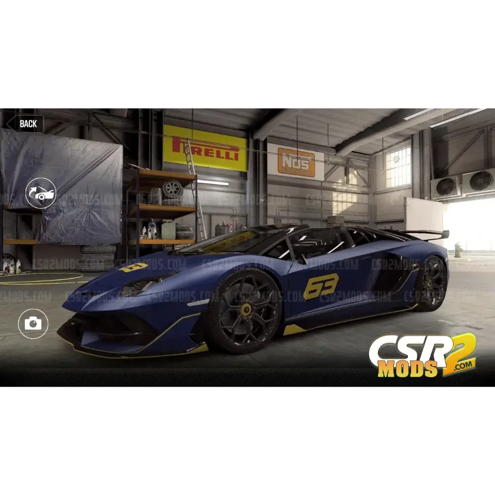 CSR2 AVENTADOR SVJ 63 ROADSTER GOLD STAR’S - CSR RACING 2