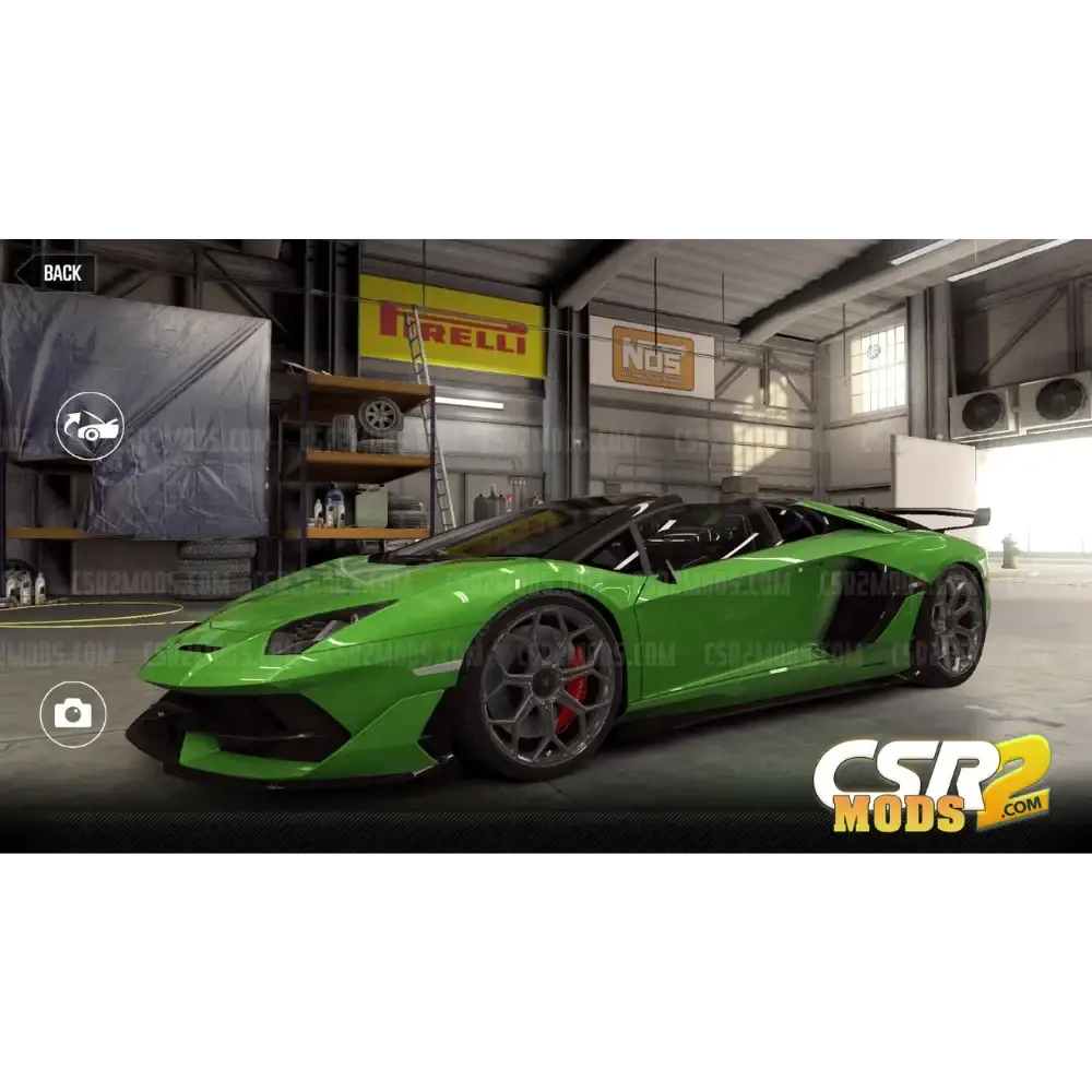 CSR2 AVENTADOR SVJ ROADSTER GOLD STAR’S - CSR RACING 2 MODS