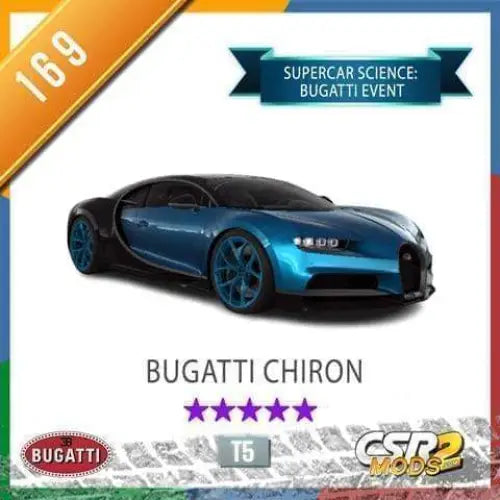 CSR2 BUGATTI CHIRON - CSR RACING 2 MODS