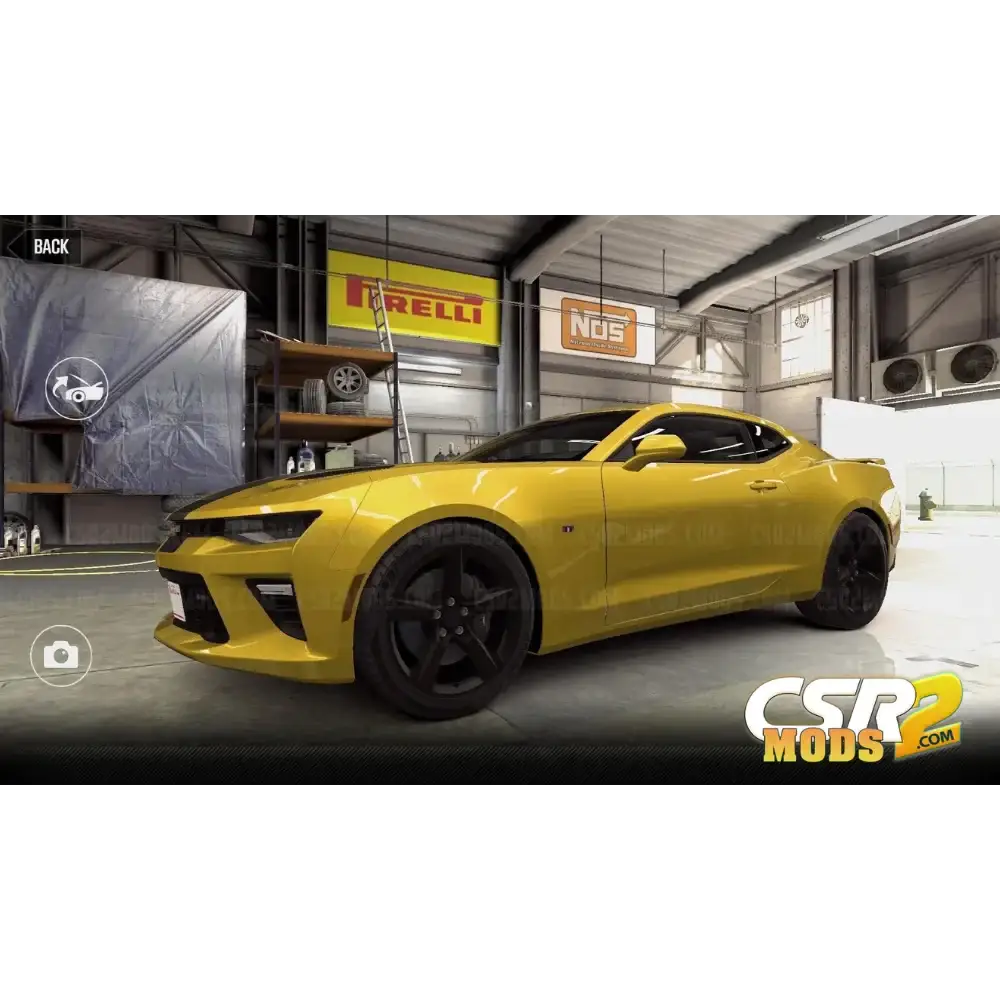 CSR2 CAMARO SS GOLD STAR’S - CSR RACING 2 MODS