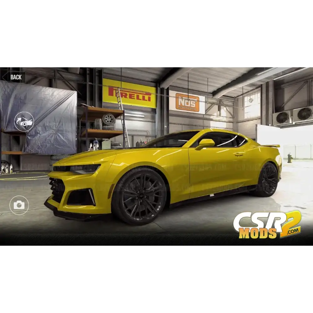 CSR2 CAMARO ZL1 GOLD STAR’S - CSR RACING 2 MODS