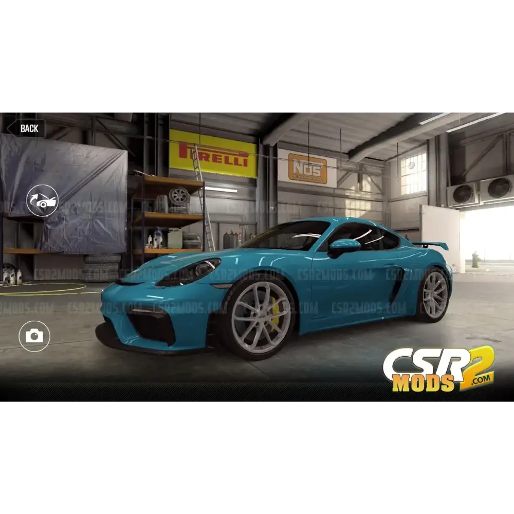 CSR2 CAYMAN GT4 GOLD STAR’S - CSR RACING 2 MODS