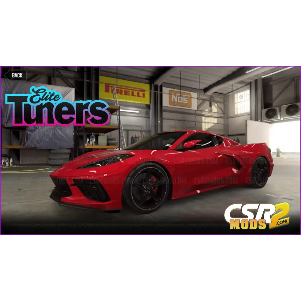 CSR2 CHEVROLET 2020 CORVETTE STINGRAY - CSR RACING 2 MODS