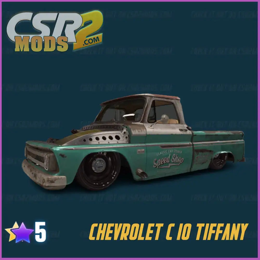 CSR2 CHEVROLET C10 TIFFANY - CSR RACING 2 MODS