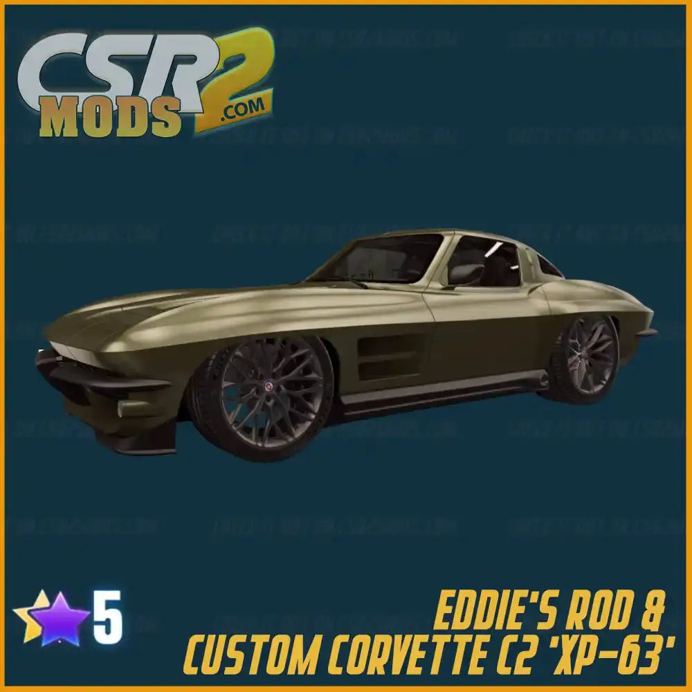 CSR2 CHEVROLET EDDIE’S ROD & CUSTOM CORVETTE C2