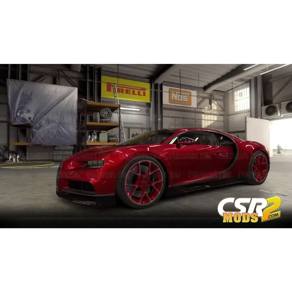 CSR2 CHIRON (CSR2)RED EDITION PURPLE STAR’S - CSR RACING