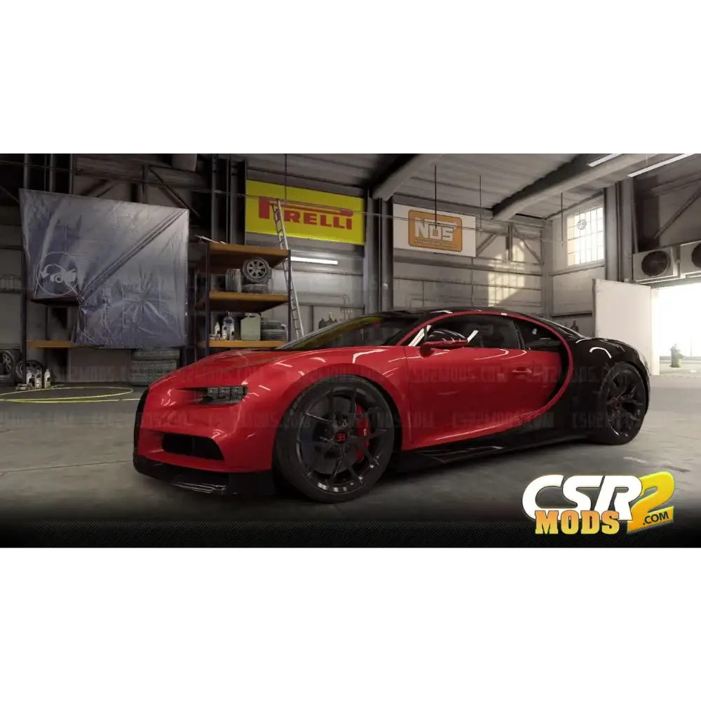 CSR2 CHIRON SPORT ’LAUNCH SPECIFICATION’ PURPLE