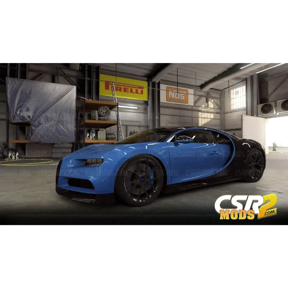 CSR2 CHIRON SPORT PURPLE STAR’S - CSR RACING 2 MODS