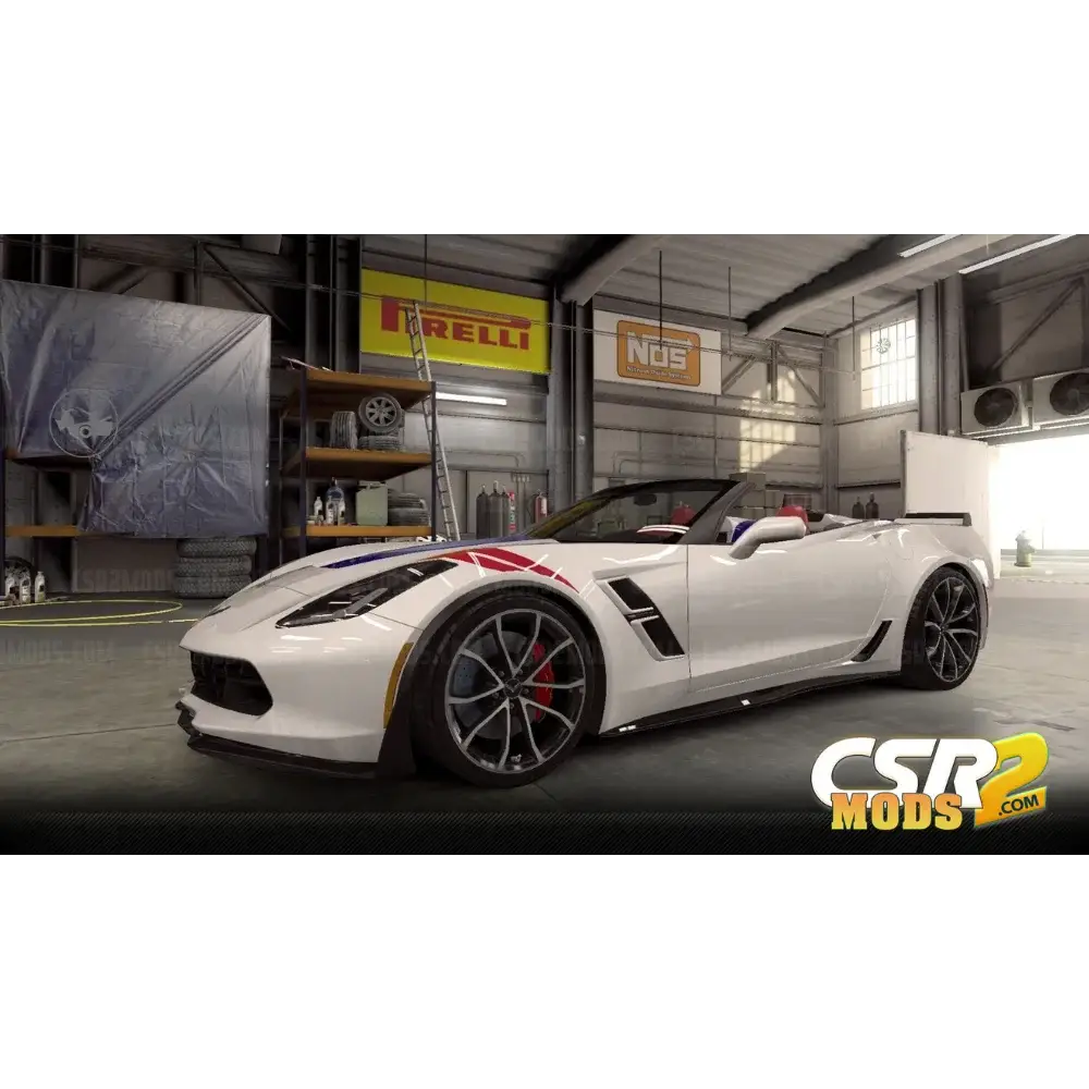 CSR2 CORVETTE GRAND SPORT CONVERTIBLE PURPLE STAR’S - CSR