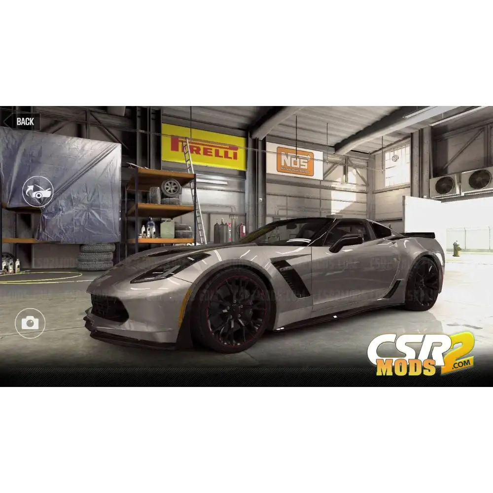 CSR2 CORVETTE STINGRAY Z06 GOLD STAR’S - CSR RACING 2 MODS