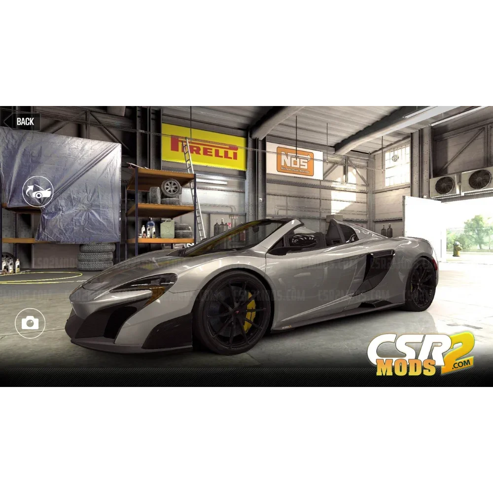 CSR2 675LT SPIDER GOLD STAR’S - CSR RACING 2 MODS