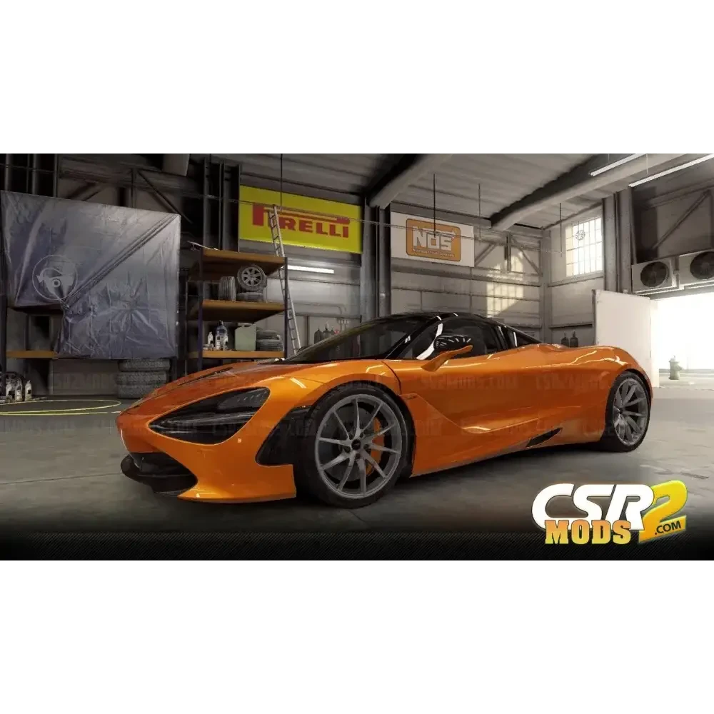 CSR2 720S GOLD STAR’S - CSR RACING 2 MODS