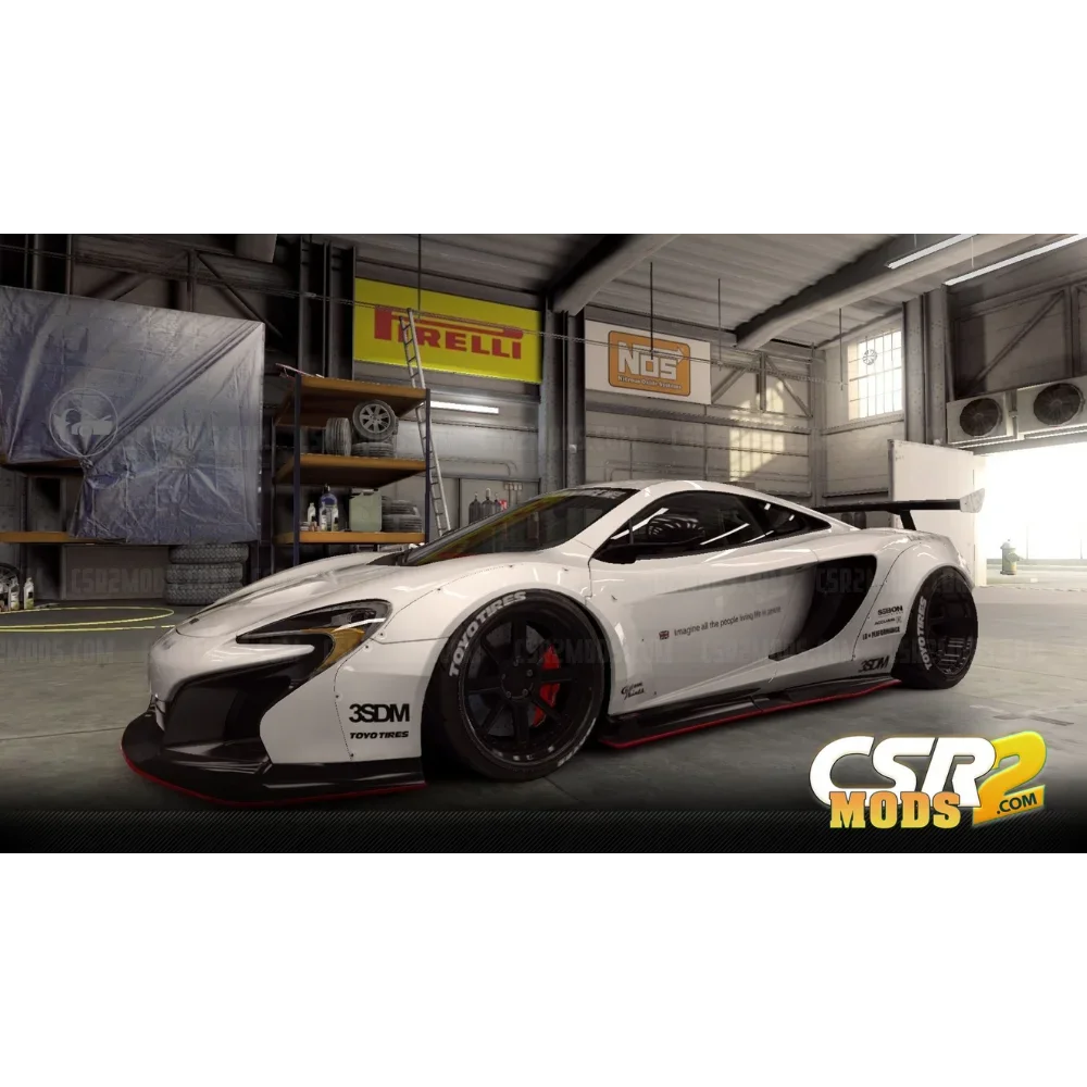 CSR2 LIBERTY WALK 650S GOLD STAR’S - CSR RACING 2 MODS