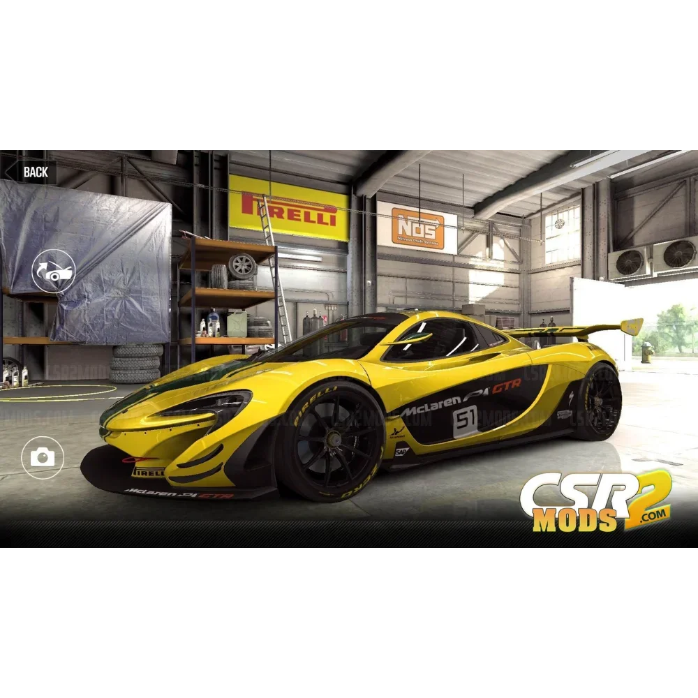 CSR2 MCLAREN P1 GTR GOLD STAR’S - CSR RACING 2 MODS