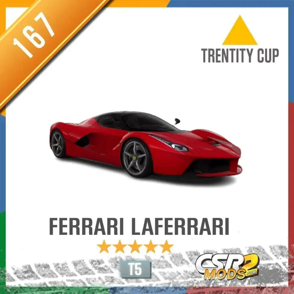 CSR2 FERRARI LAFERRARI - CSR RACING 2 MODS