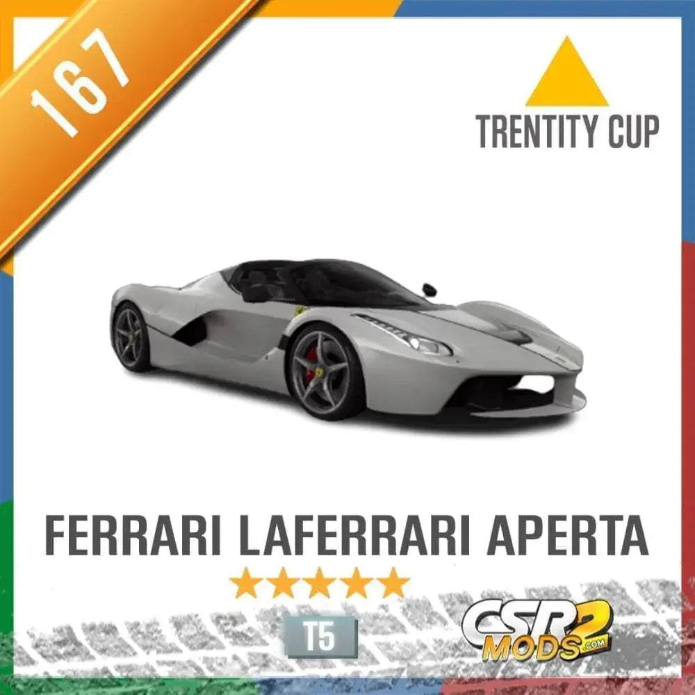 CSR2 FERRARI LAFERRARI APERTA - CSR RACING 2 MODS