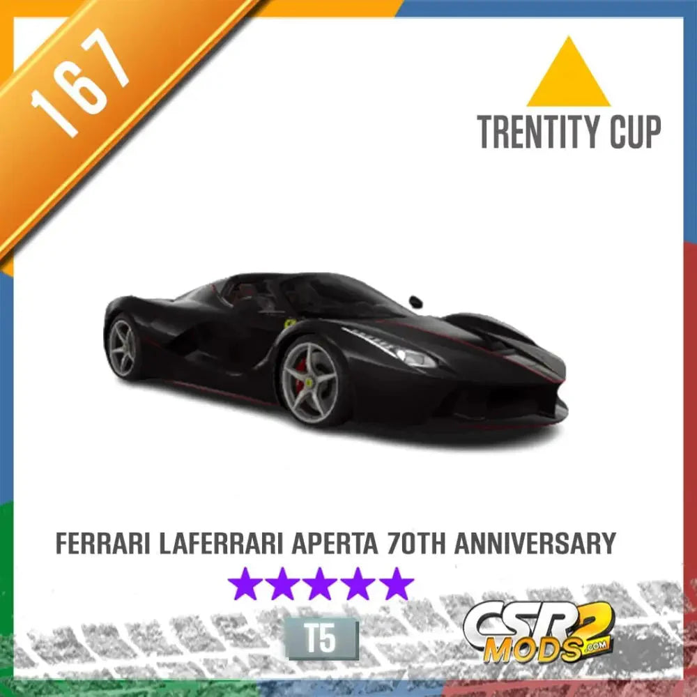 CSR2 FERRARI LAFERRARI APERTA 70TH ANNIVERSARY - CSR RACING