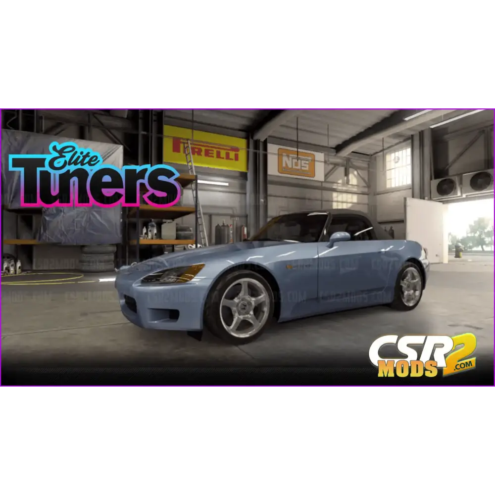 CSR2 HONDA S2000 PURPLE STAR’S - CSR RACING 2 MODS