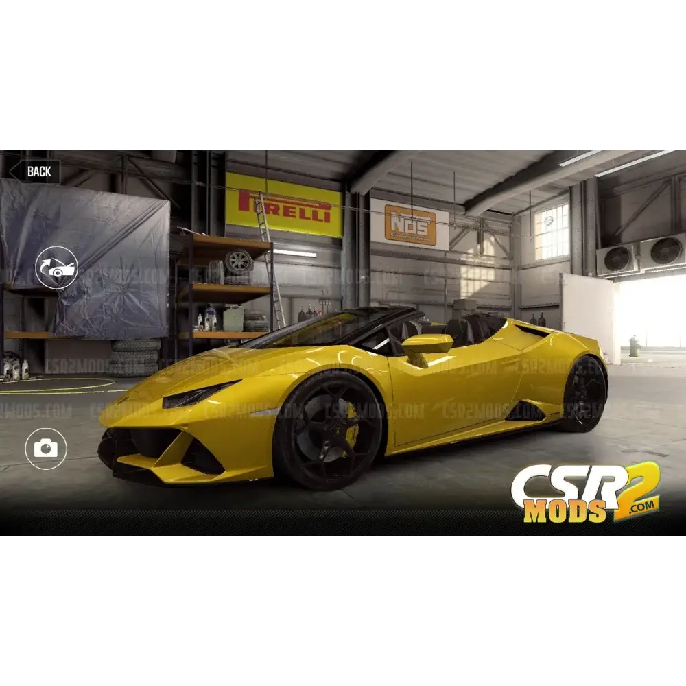 CSR2 HURACÁN EVO SPYDER GOLD STAR’S - CSR RACING 2 MODS